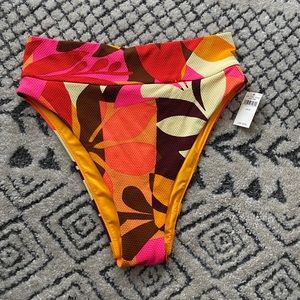 NWT High Waisted Bikini Bottom